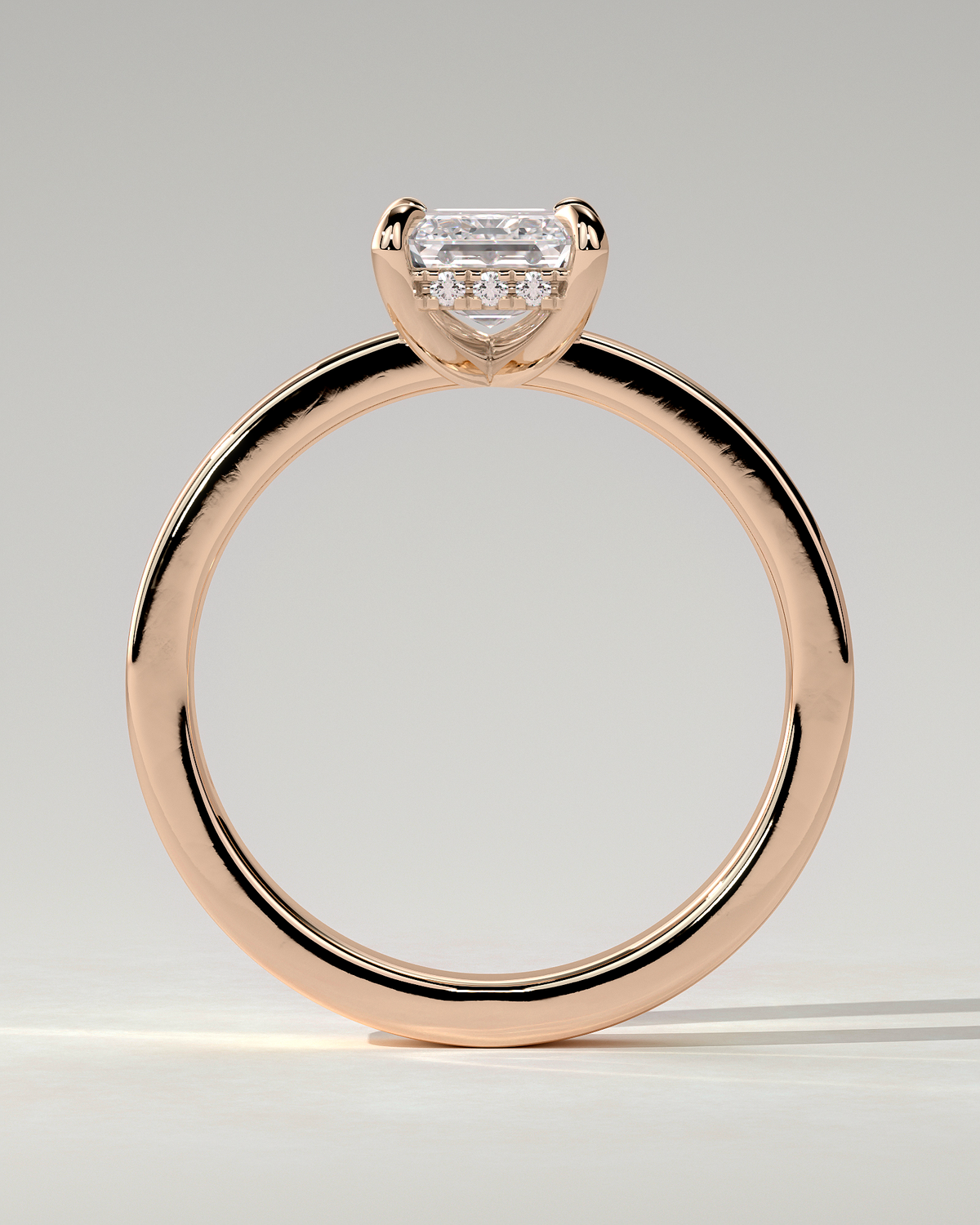 Carmella Bezel Round Ring