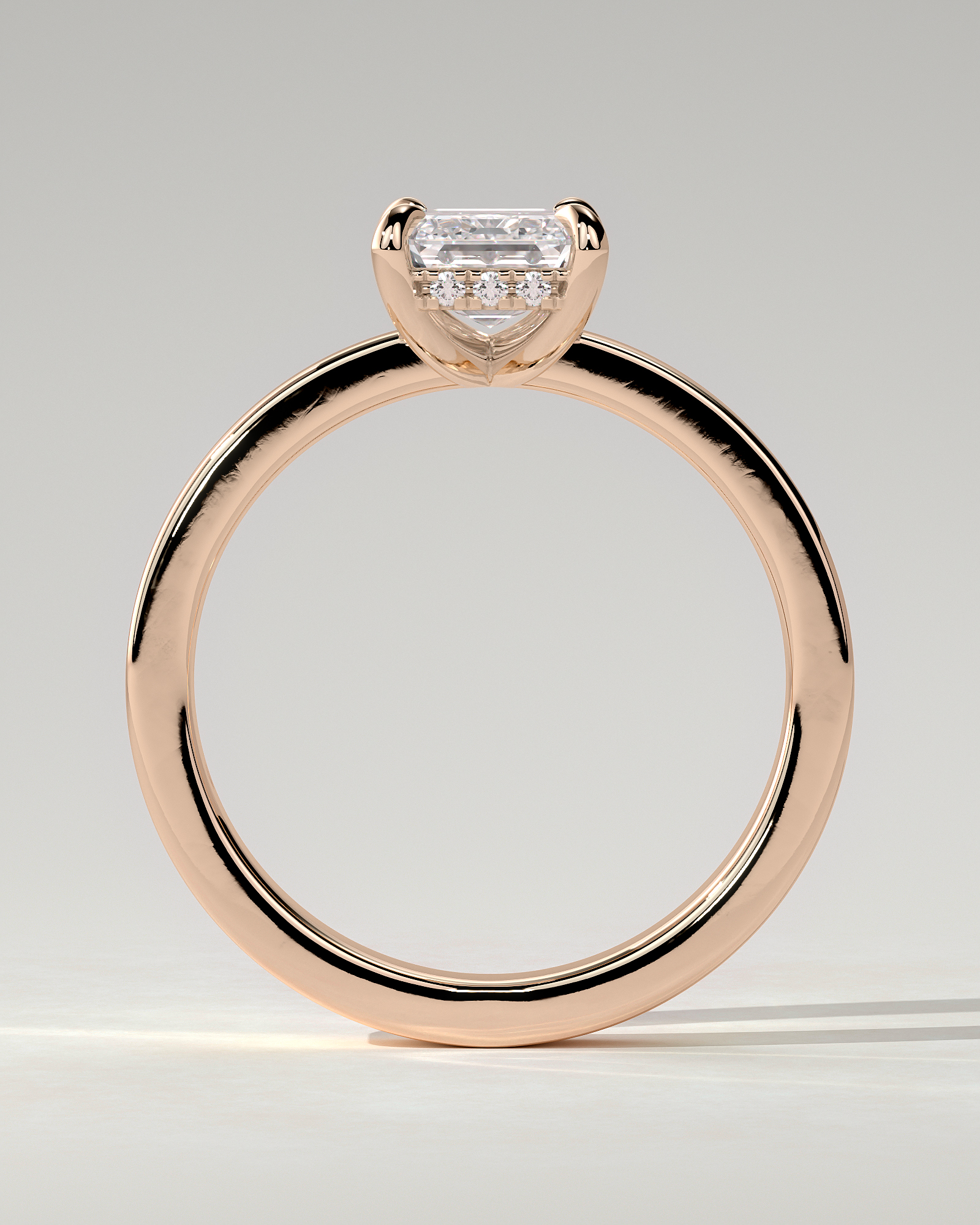 Carmella Bezel Round Ring