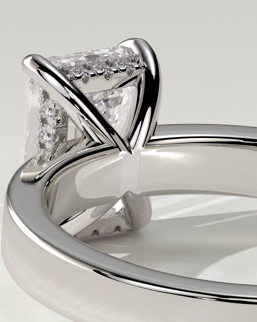 Carmella Bezel Round Ring
