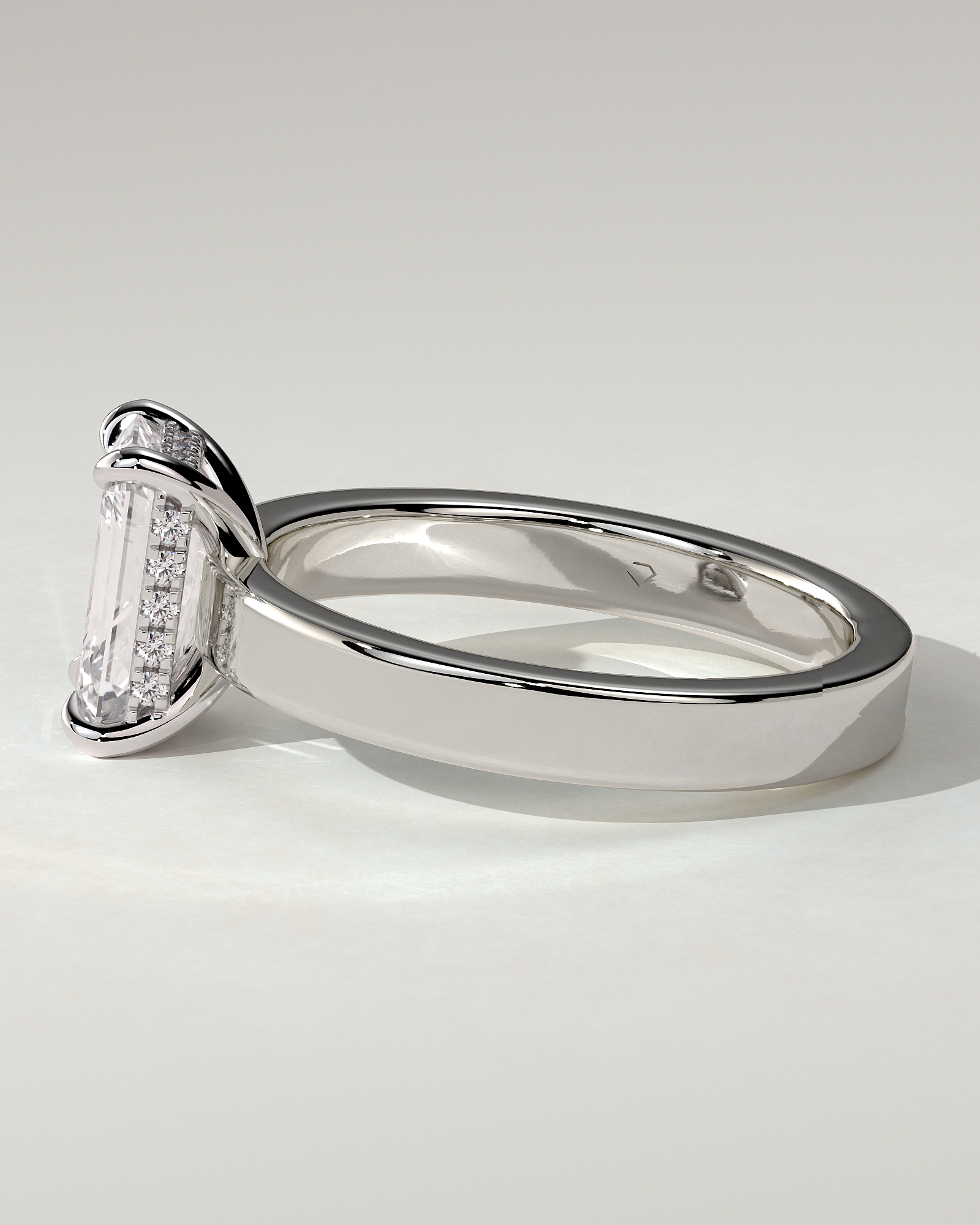 Carmella Bezel Round Ring