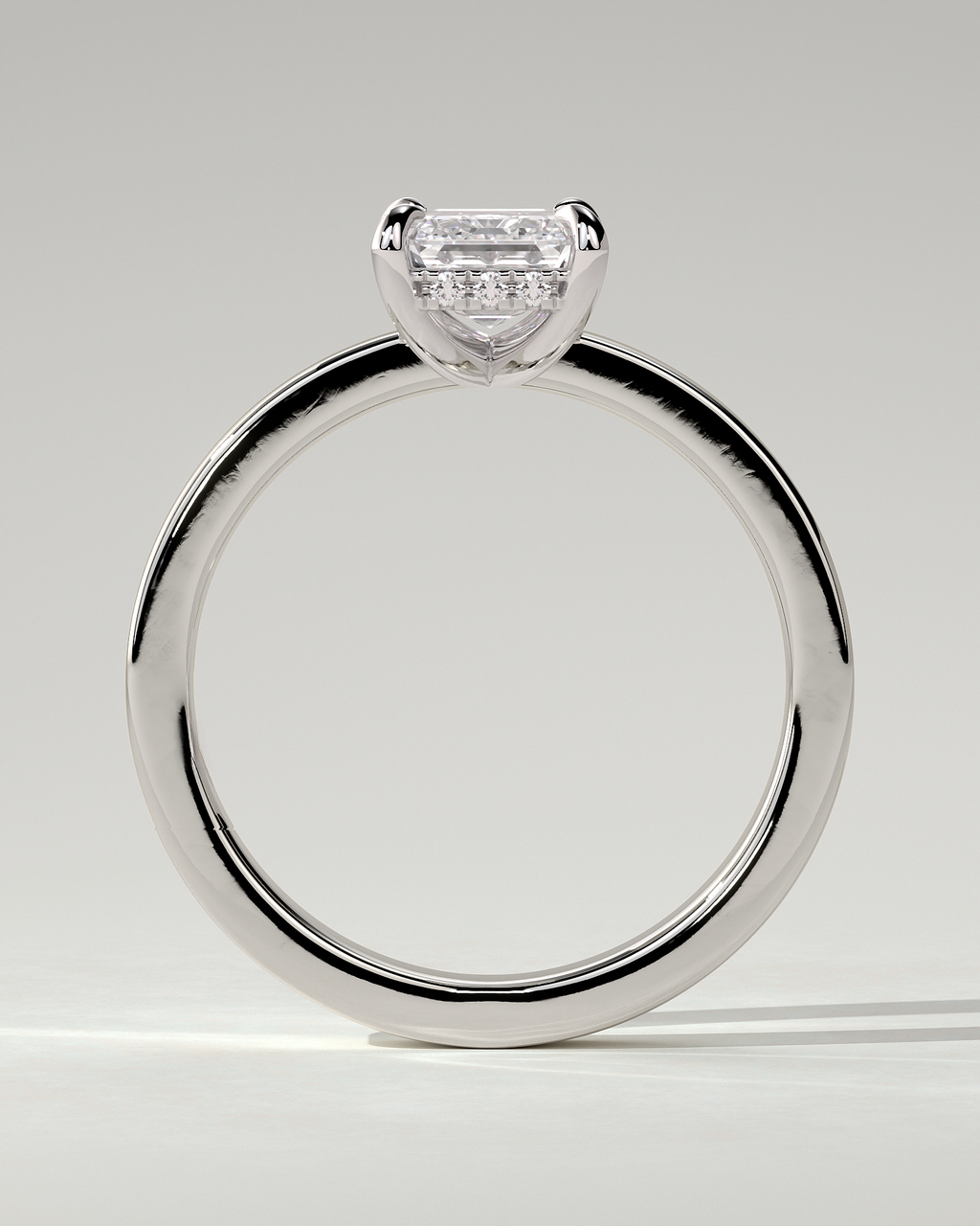 Carmella Bezel Round Ring