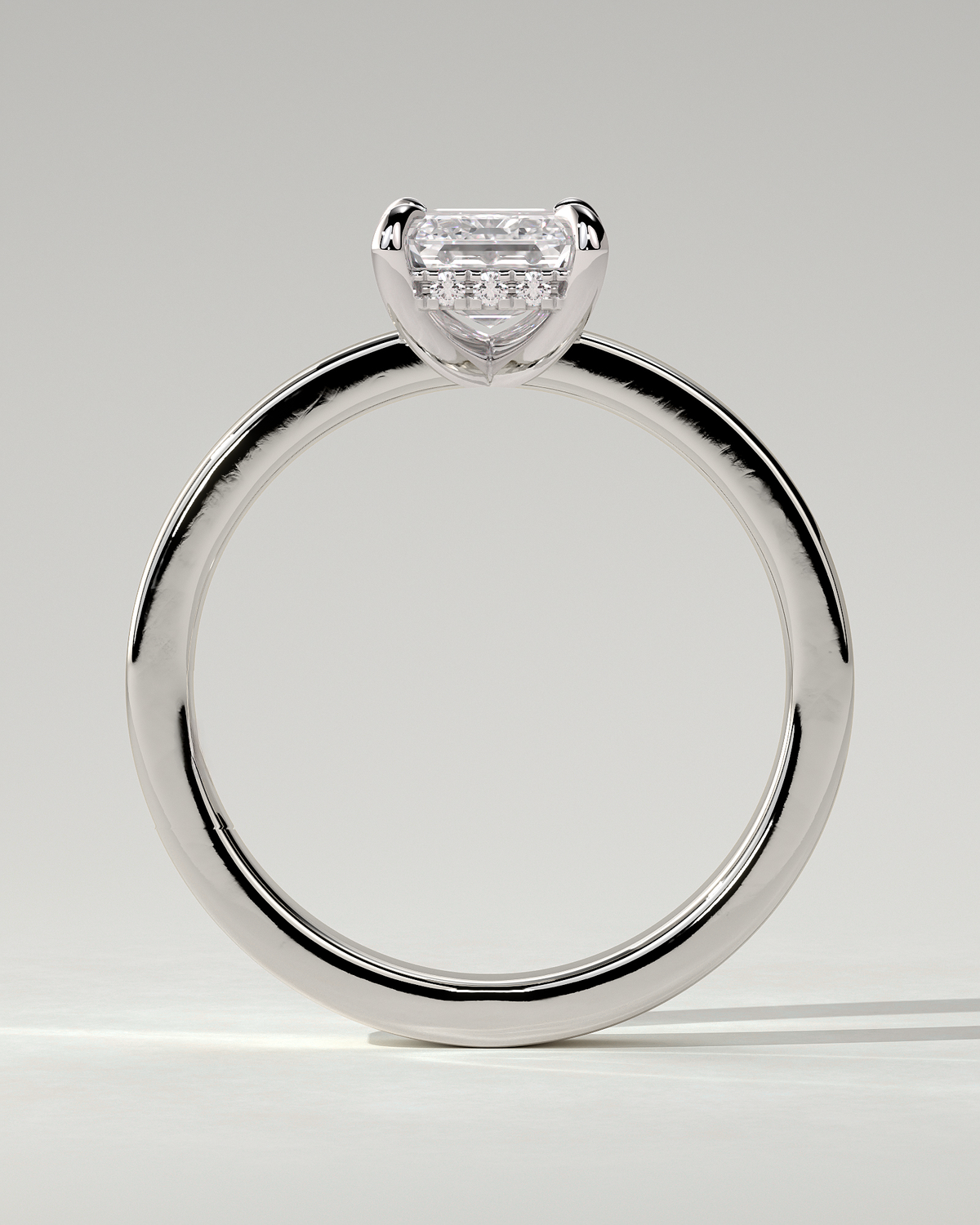 Carmella Bezel Round Ring