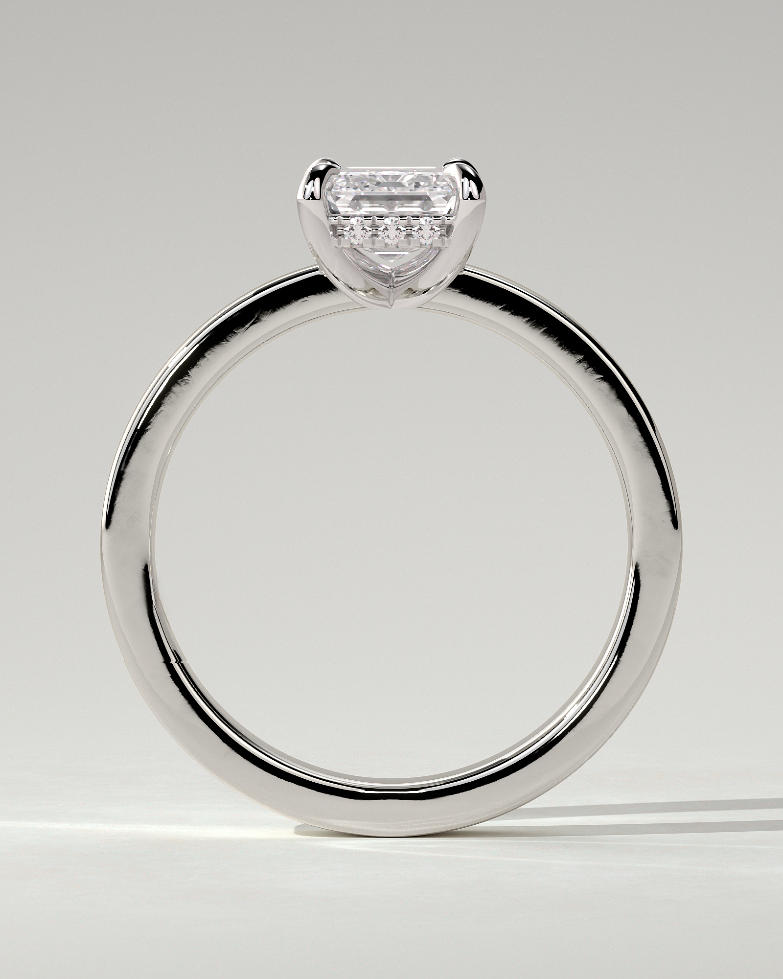 Carmella Bezel Round Ring