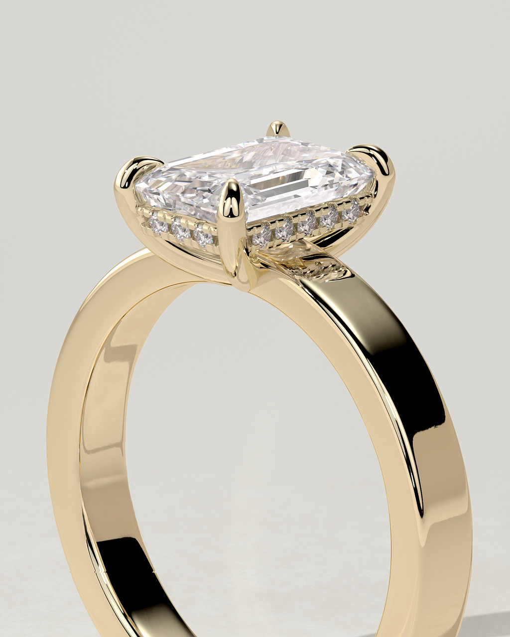 Carmella Bezel Round Ring