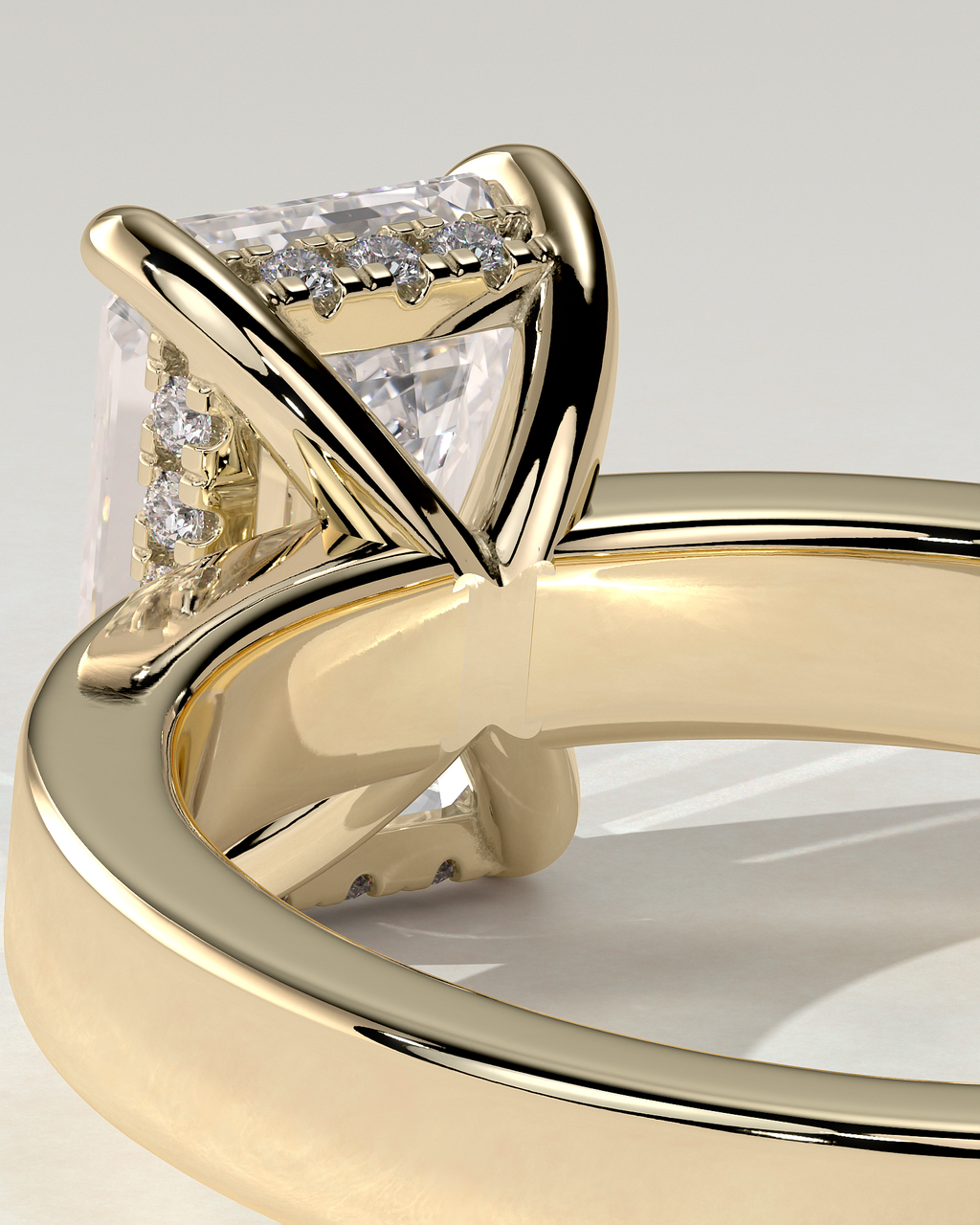 Carmella Bezel Round Ring