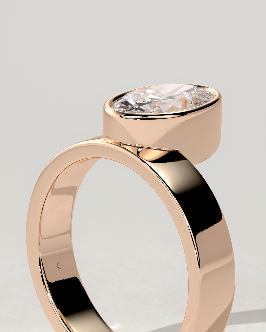 Carmen Bezel Round Ring