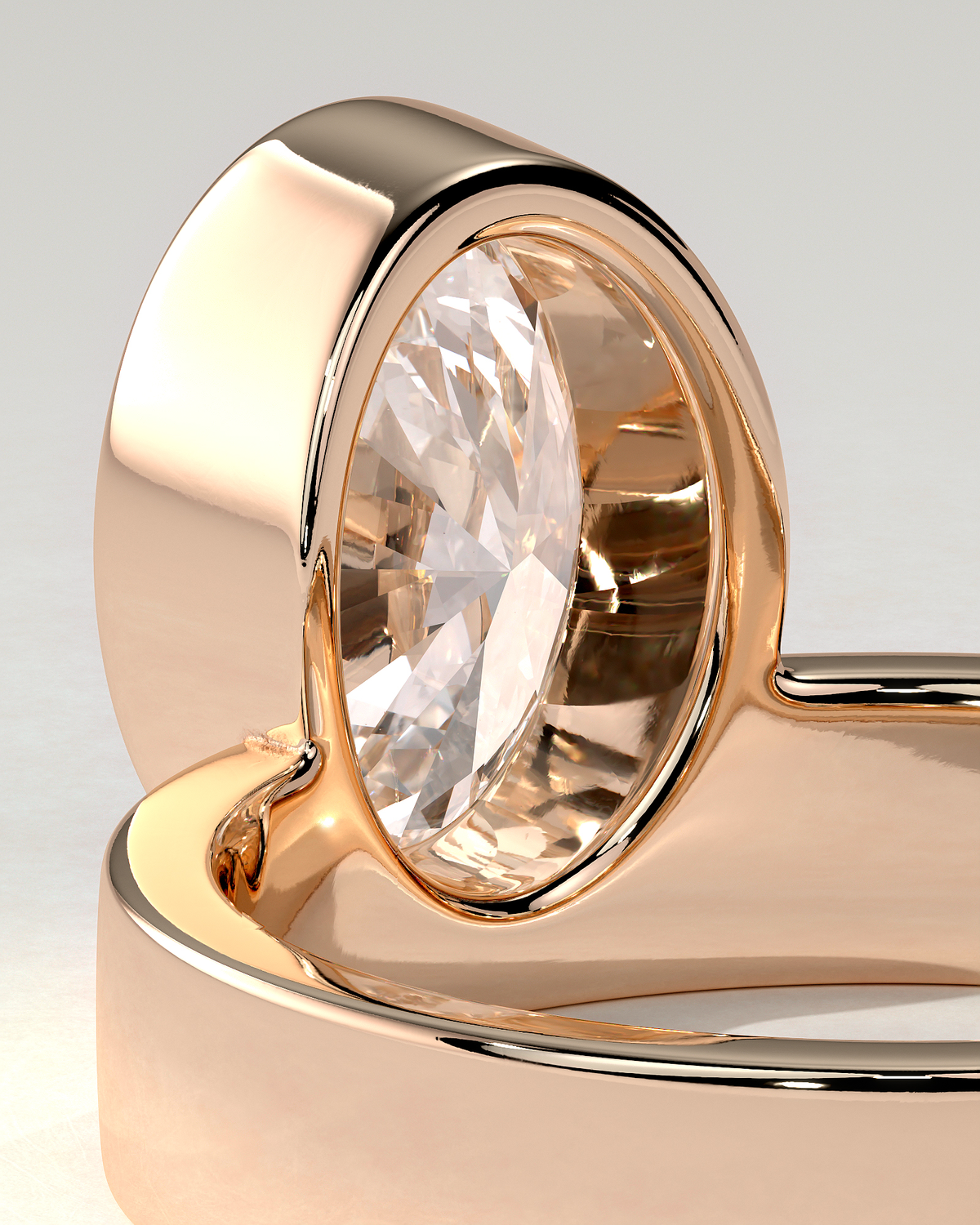 Carmen Bezel Round Ring