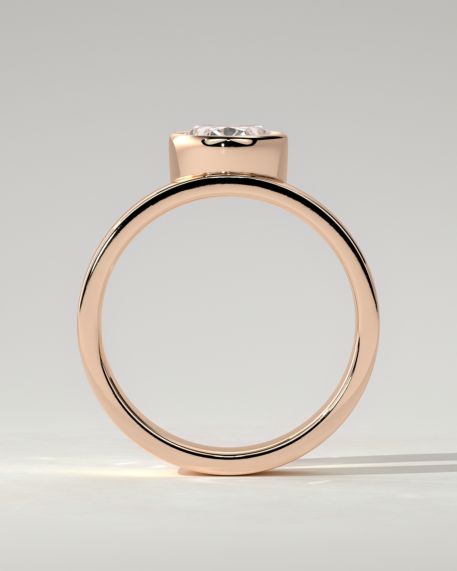 Carmen Bezel Round Ring