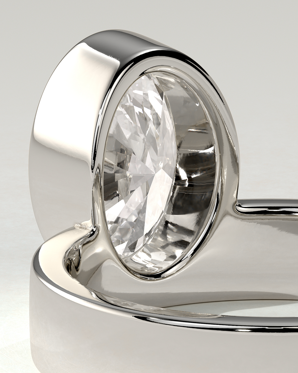 Carmen Bezel Round Ring