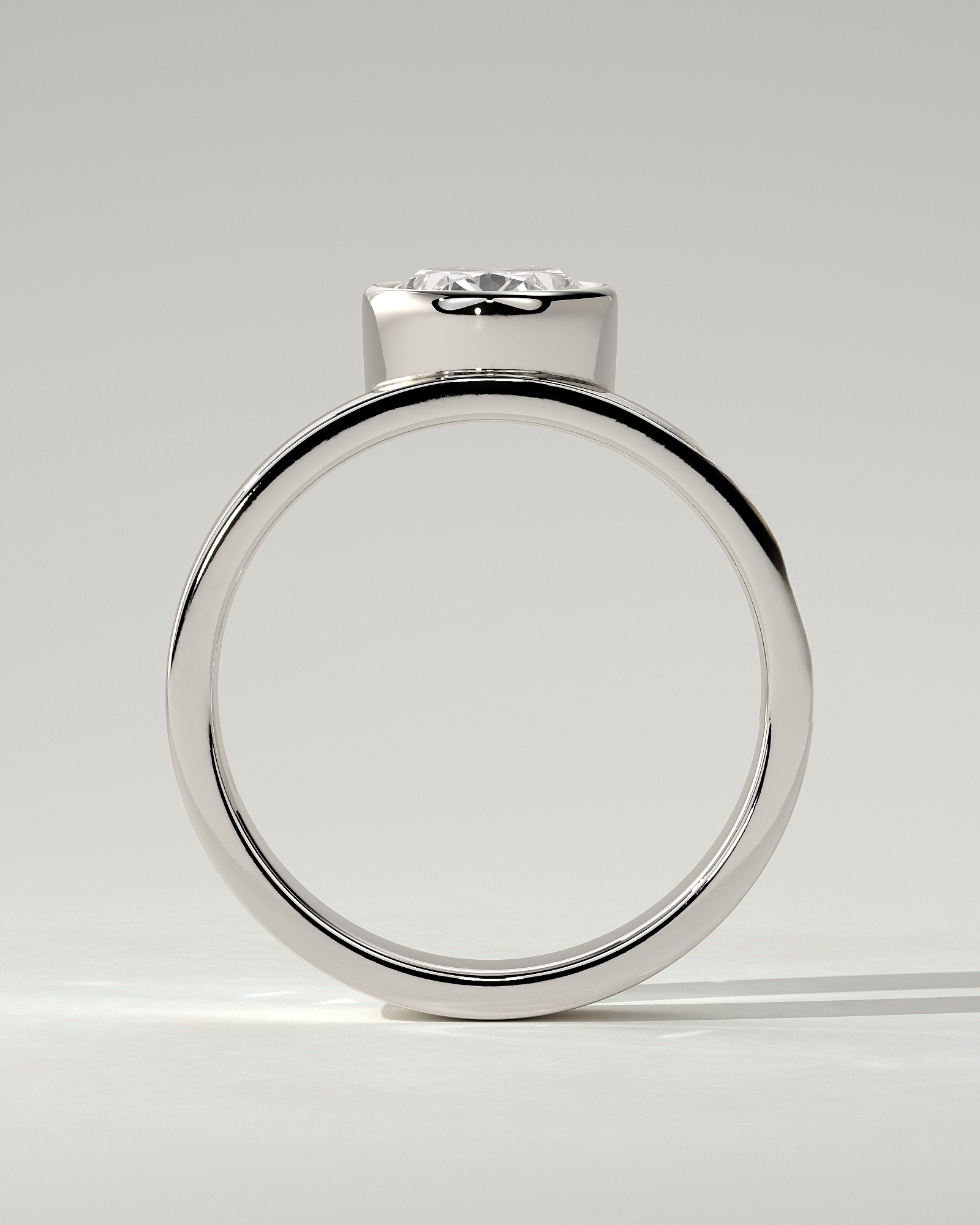 Carmen Bezel Round Ring