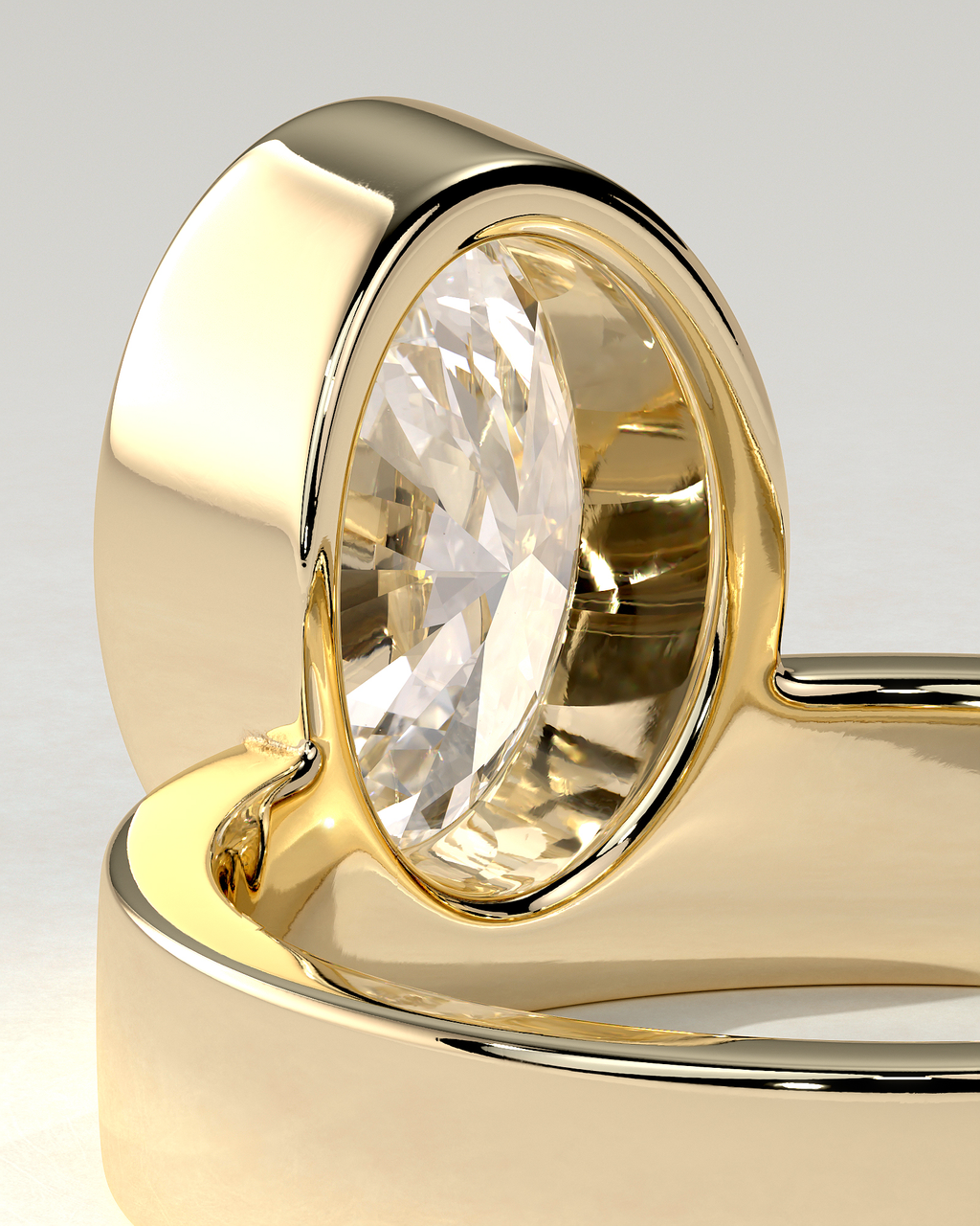 Carmen Bezel Round Ring