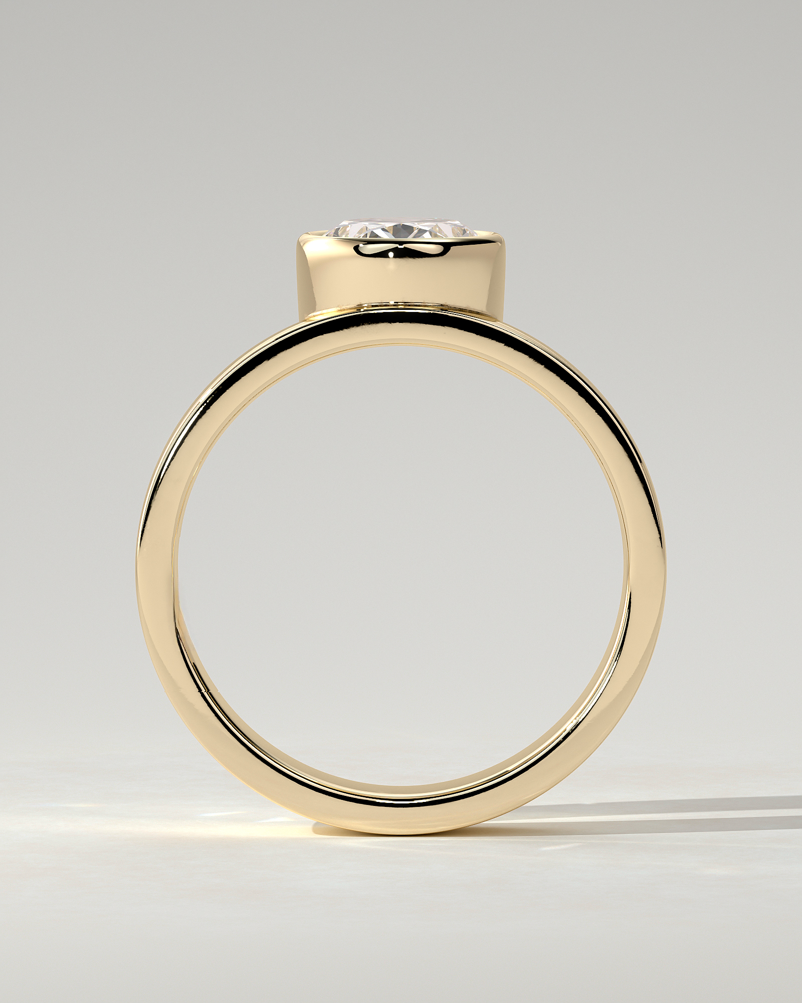 Carmen Bezel Round Ring