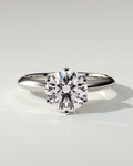 Caroline Solitaire Round Ring