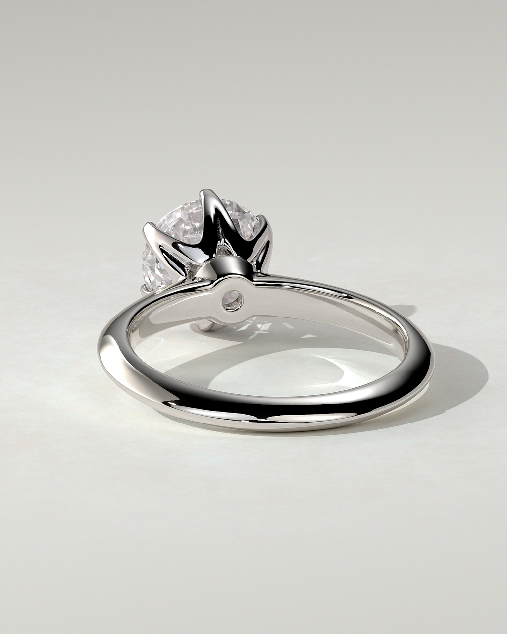 Caroline Solitaire Round Ring