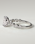 Carrie Solitaire Cushion Ring