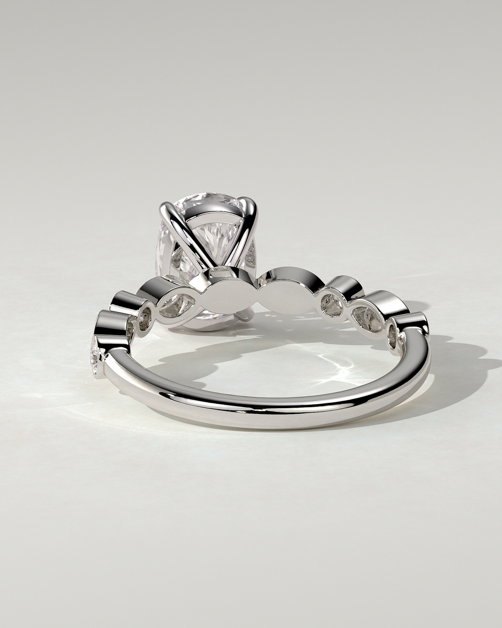 Carrie Solitaire Cushion Ring
