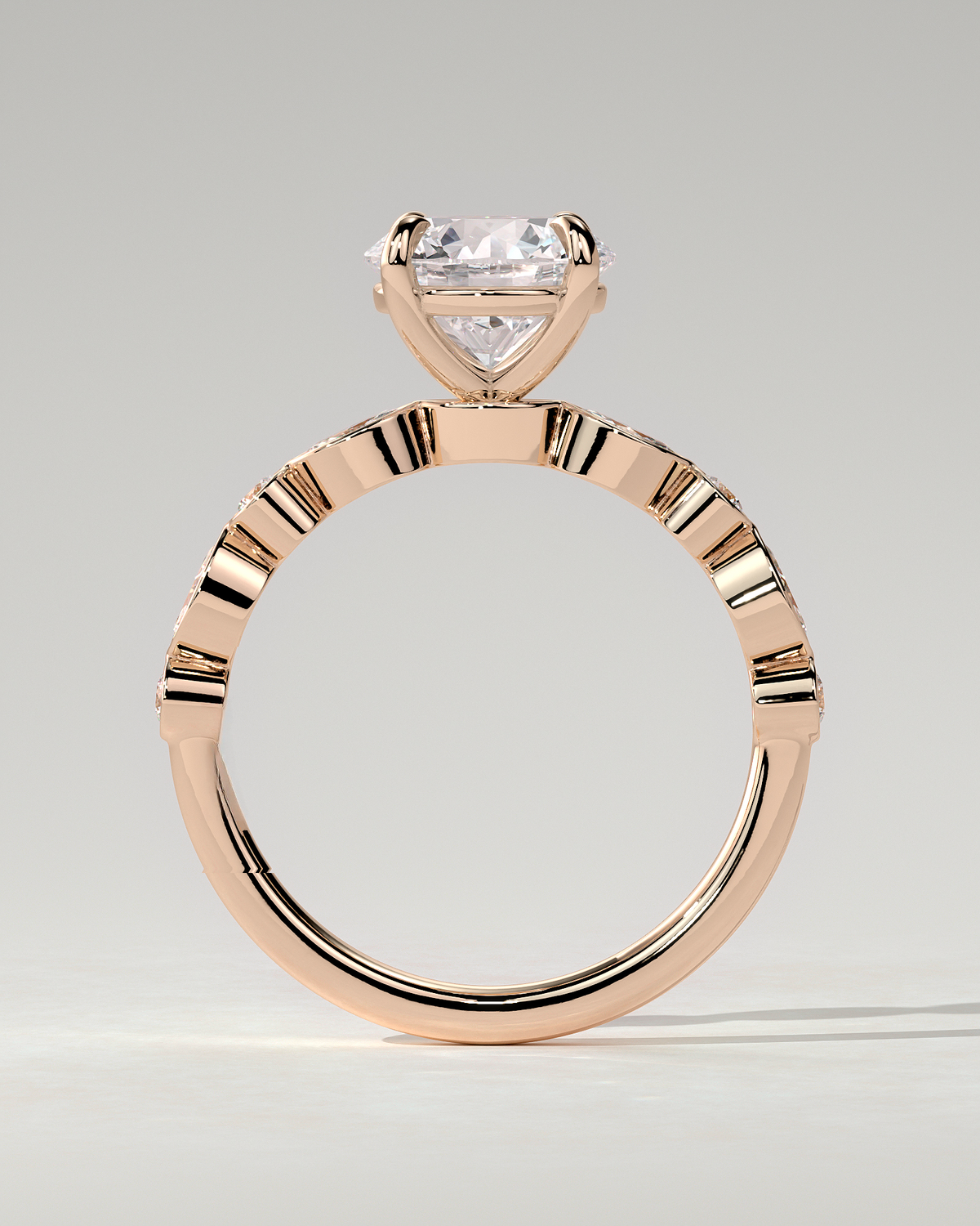 Cartia Solitaire Round Ring