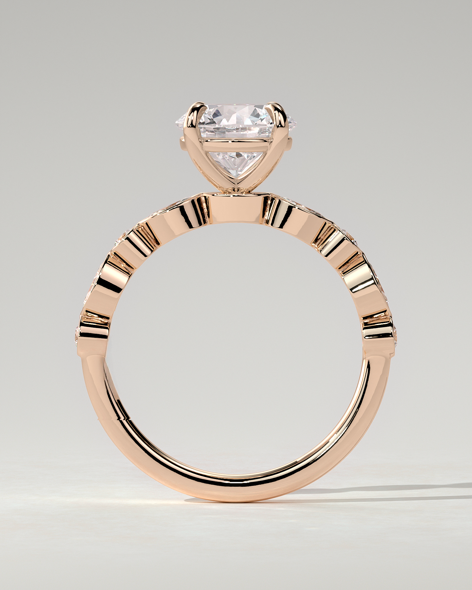 Cartia Solitaire Round Ring