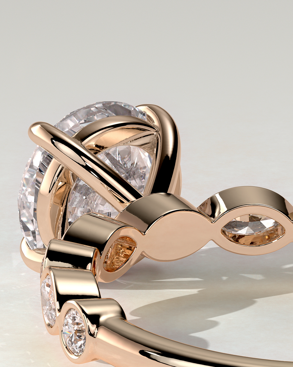 Cartia Solitaire Round Ring