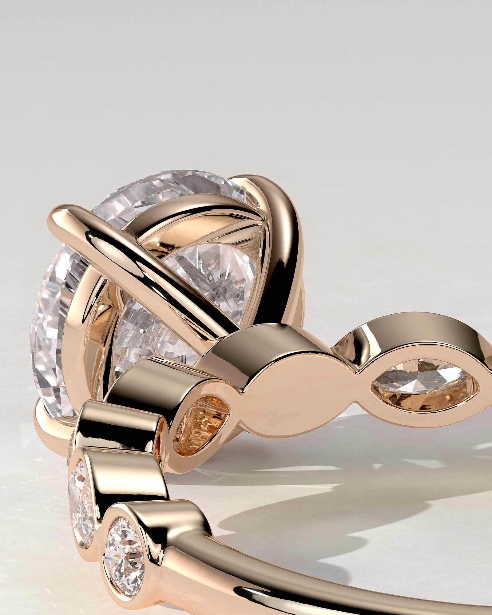Cartia Solitaire Round Ring
