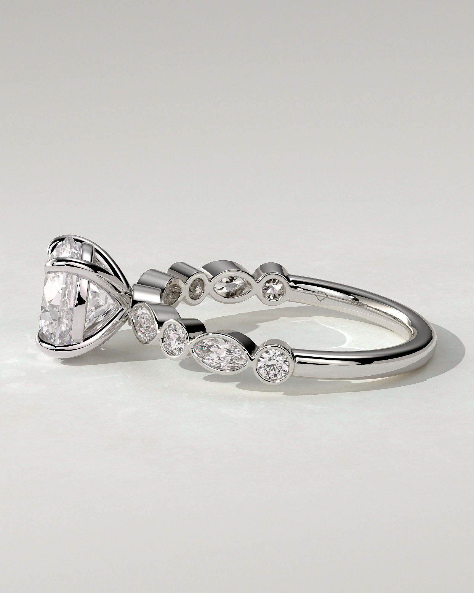 Cartia Solitaire Round Ring
