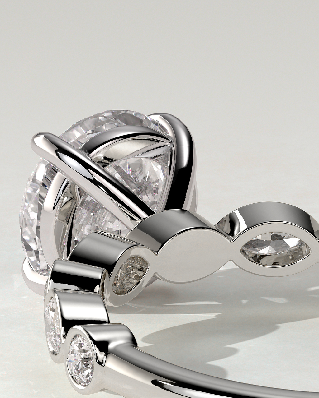 Cartia Solitaire Round Ring