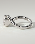 Casey Solitaire Oval Ring