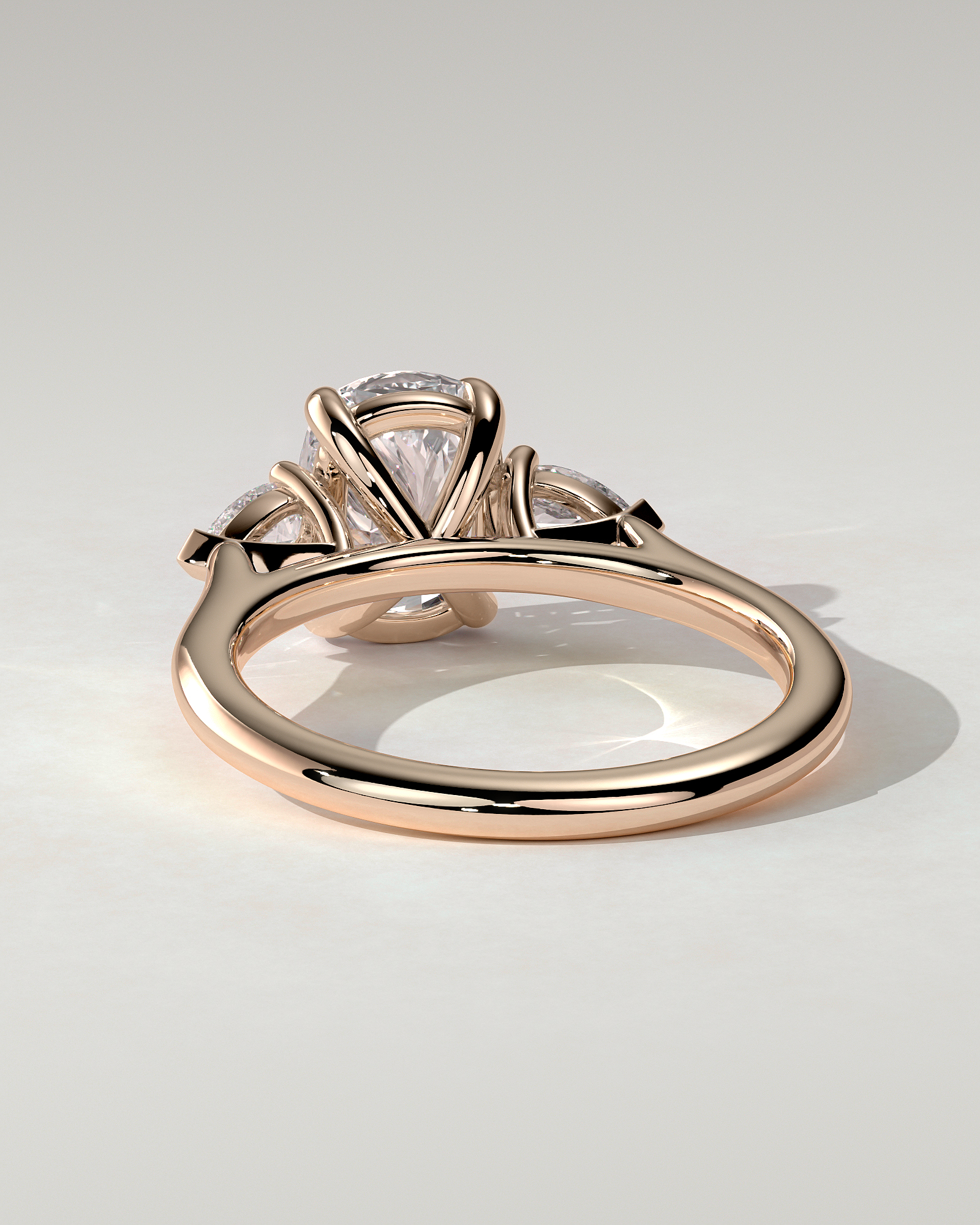 Cataleya Trilogy Cushion Ring