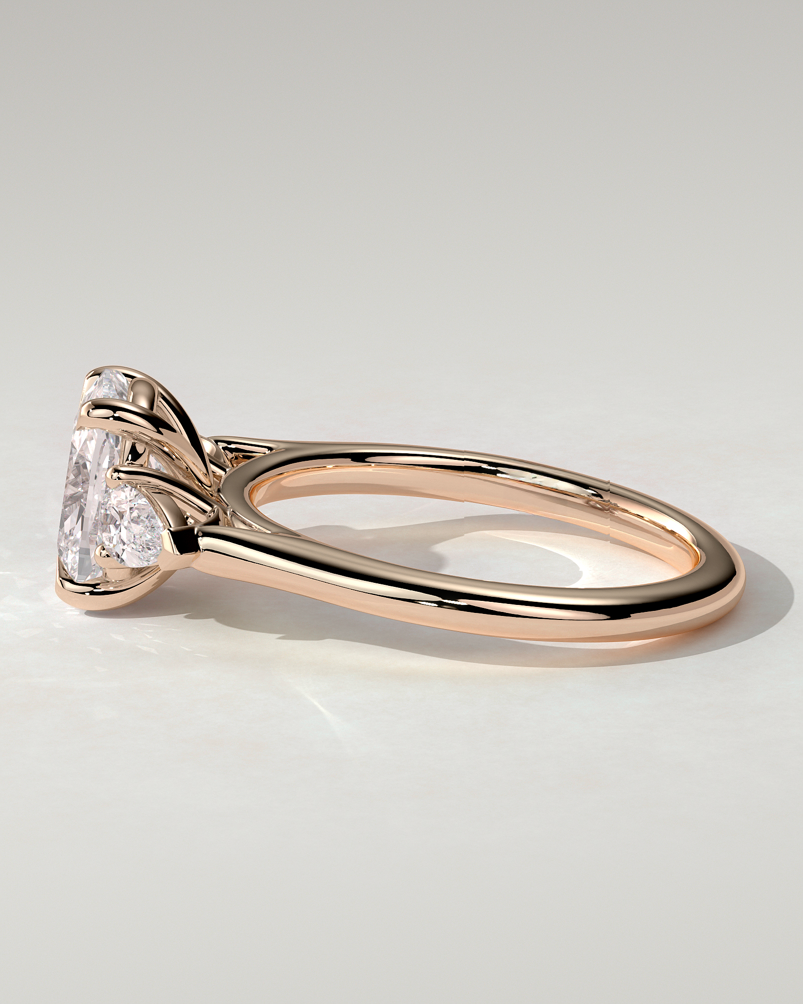 Cataleya Trilogy Cushion Ring