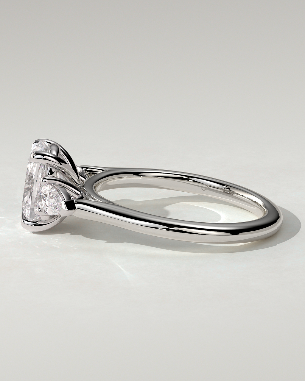 Cataleya Trilogy Cushion Ring