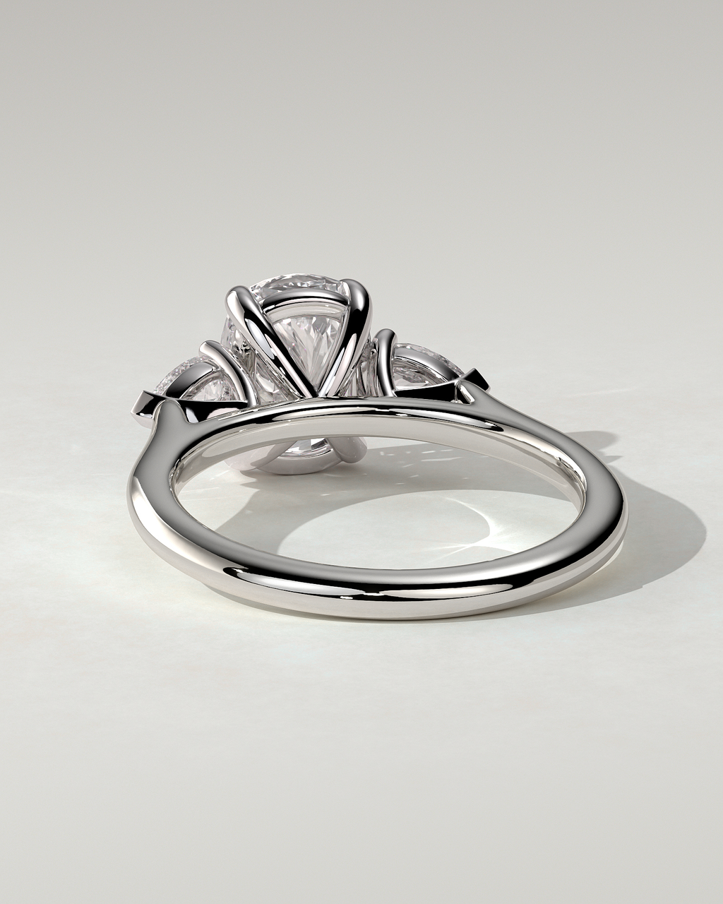 Cataleya Trilogy Cushion Ring