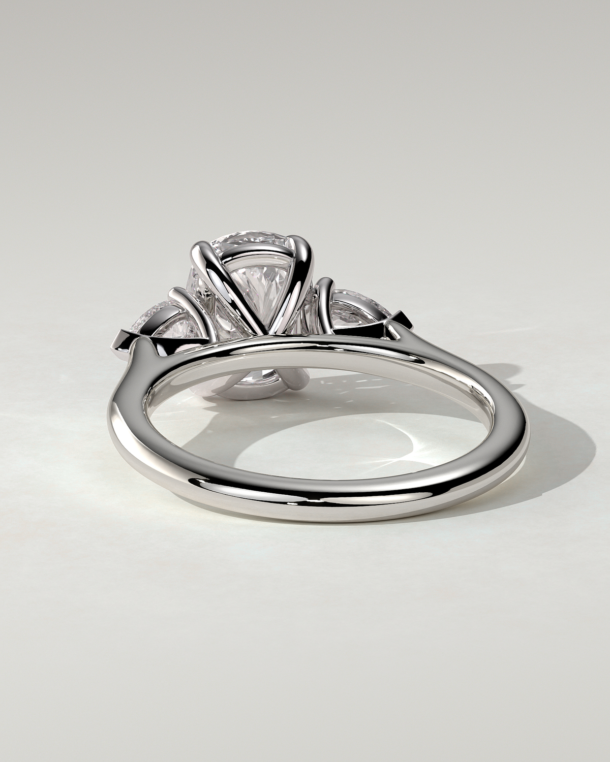 Cataleya Trilogy Cushion Ring