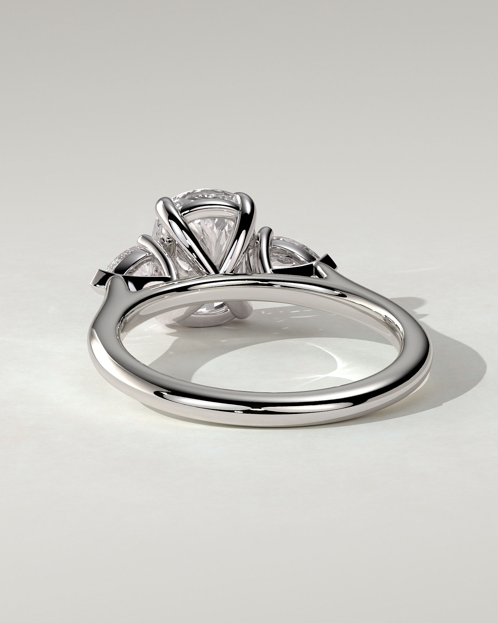 Cataleya Trilogy Cushion Ring