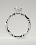 Cecilia Solitaire Oval Ring