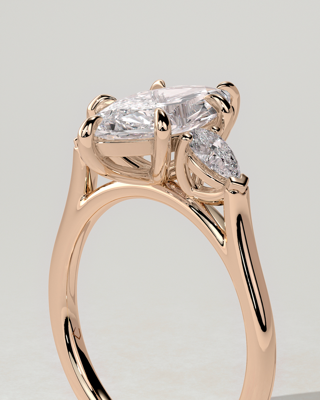 Chantelle Trilogy Marquise Ring