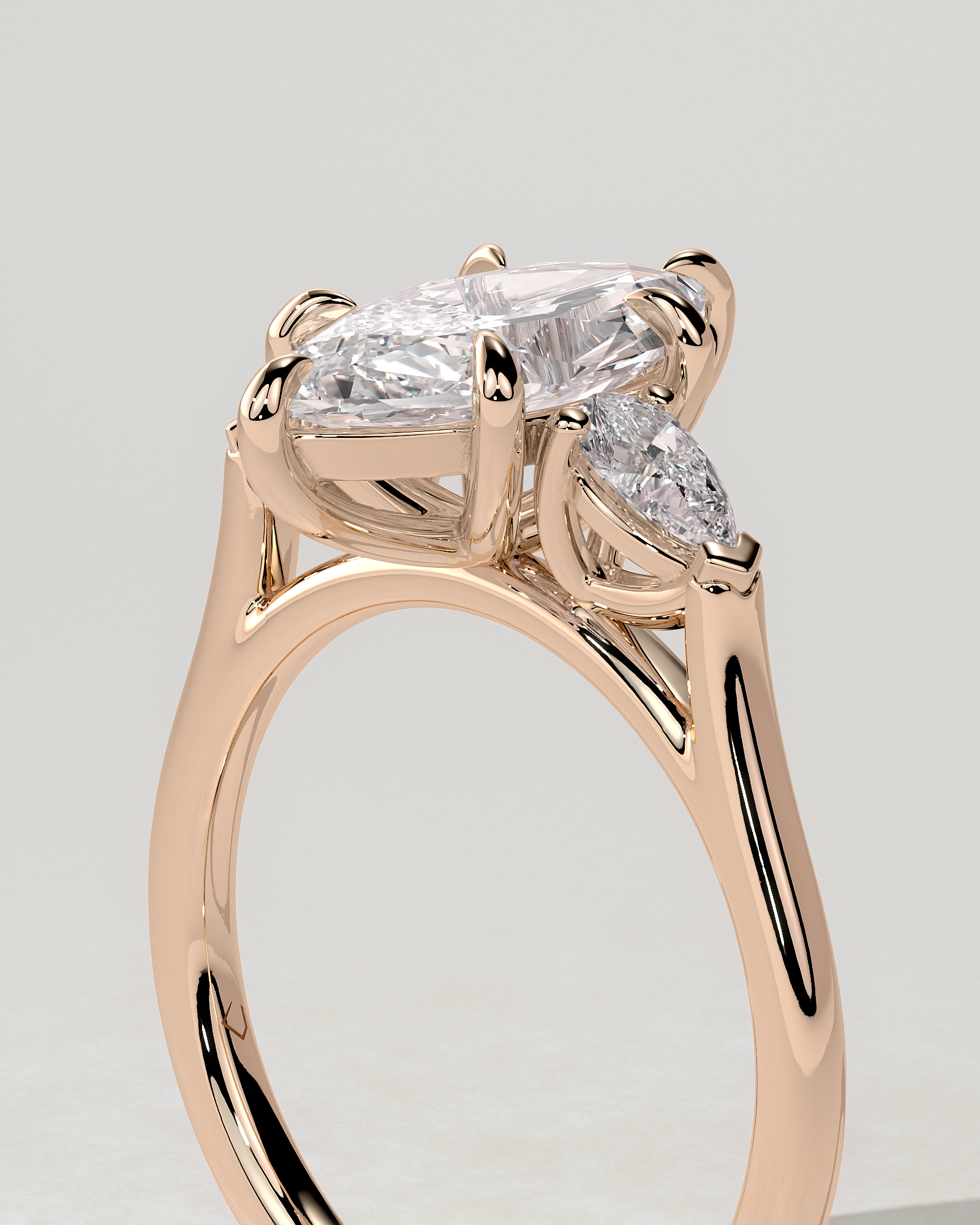 Chantelle Trilogy Marquise Ring