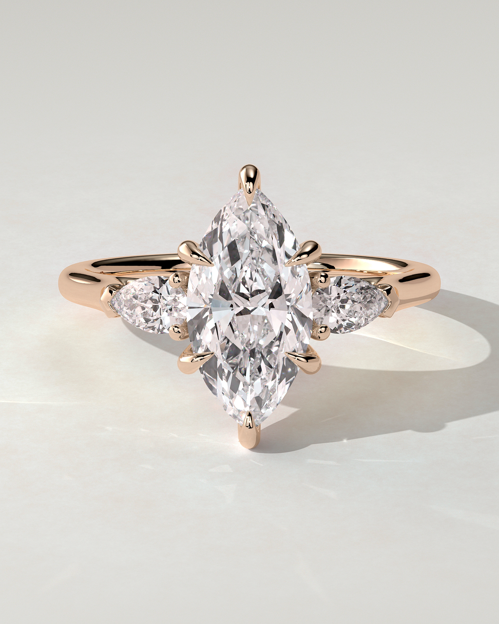 Chantelle Trilogy Marquise Ring