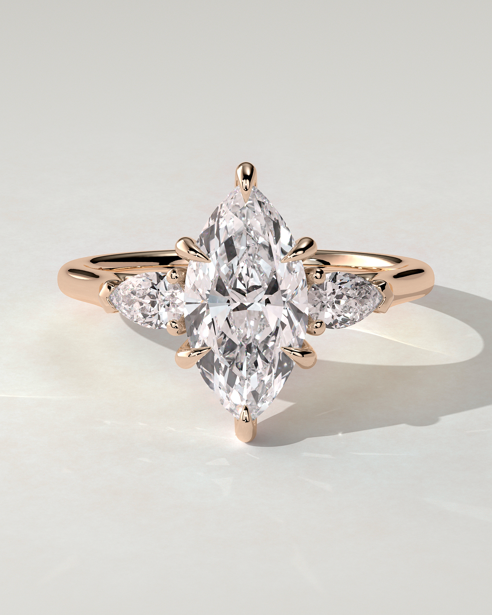 Chantelle Trilogy Marquise Ring