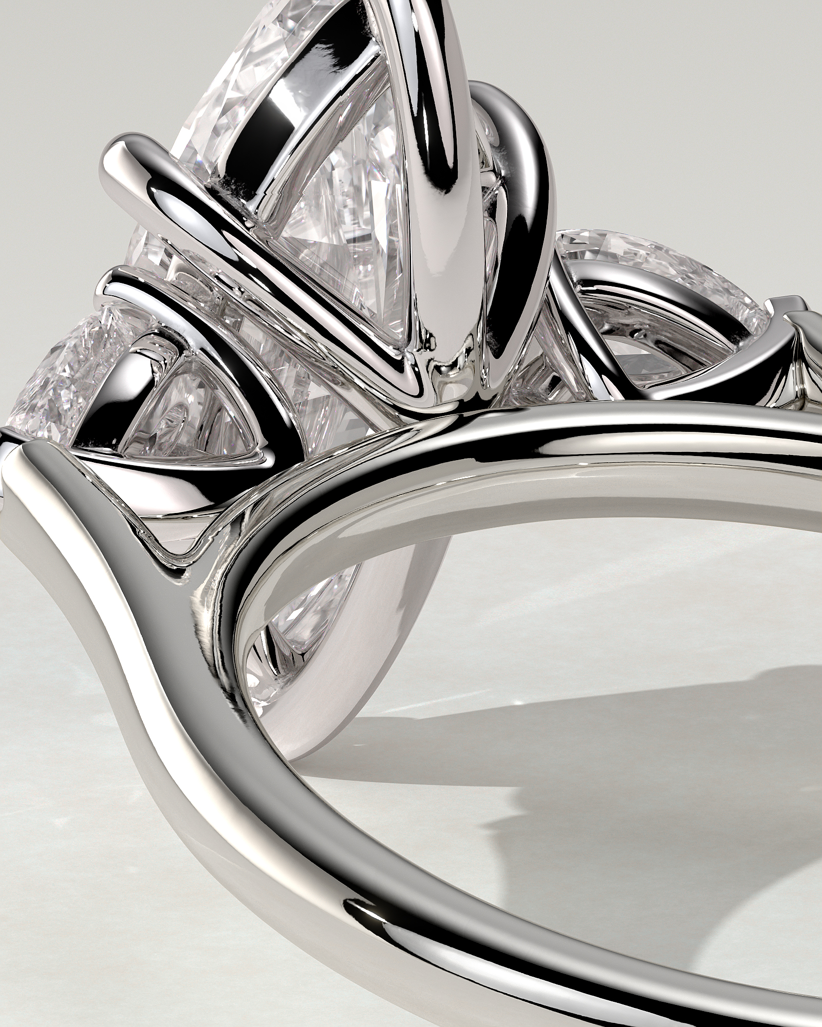 Chantelle Trilogy Marquise Ring