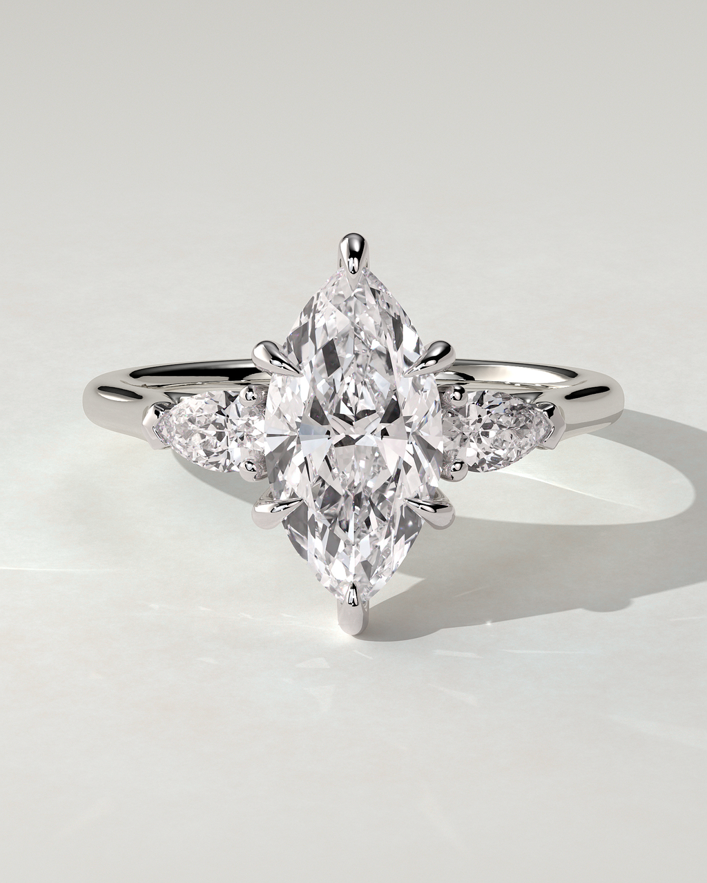 Chantelle Trilogy Marquise Ring