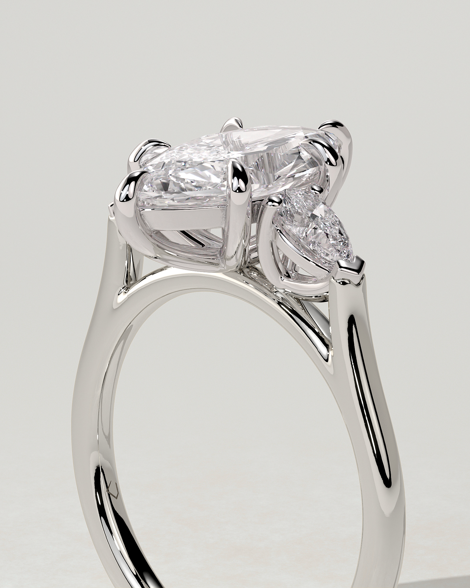 Chantelle Trilogy Marquise Ring