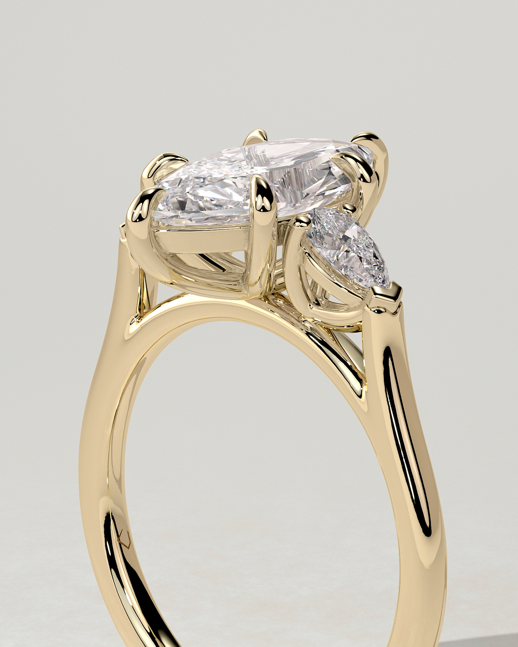Chantelle Trilogy Marquise Ring