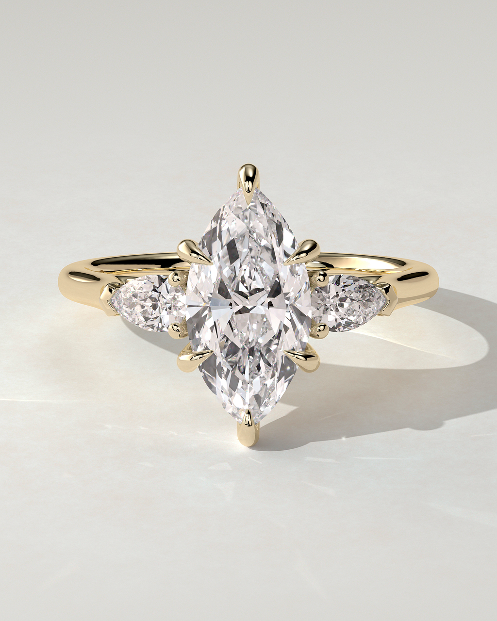 Chantelle Trilogy Marquise Ring