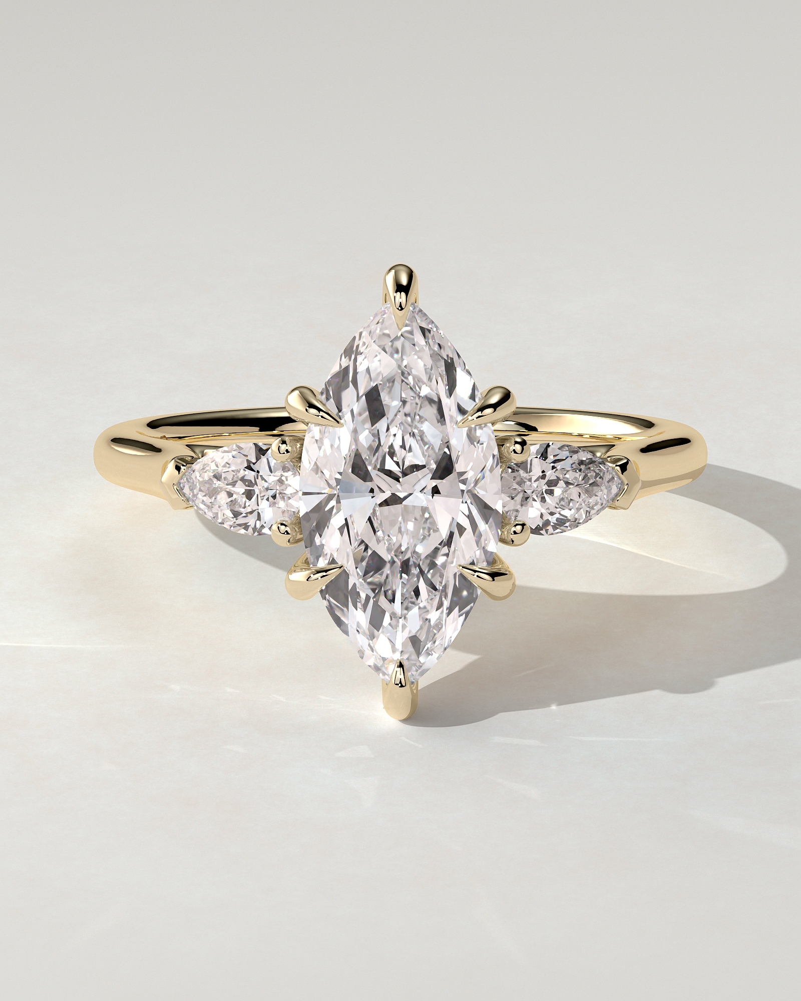 Chantelle Trilogy Marquise Ring
