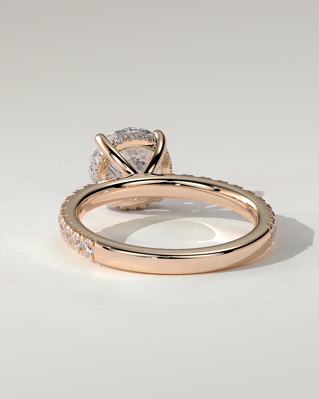 Charlie Solitaire Round Ring