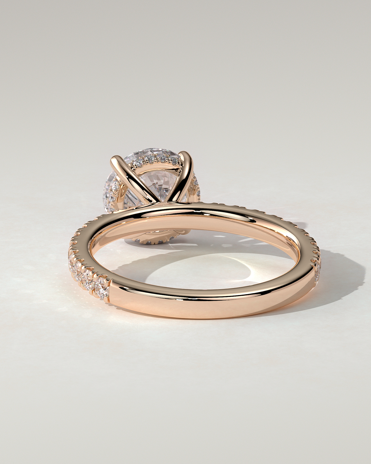 Charlie Solitaire Round Ring
