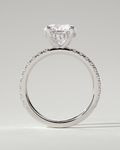 Charlie Solitaire Round Ring