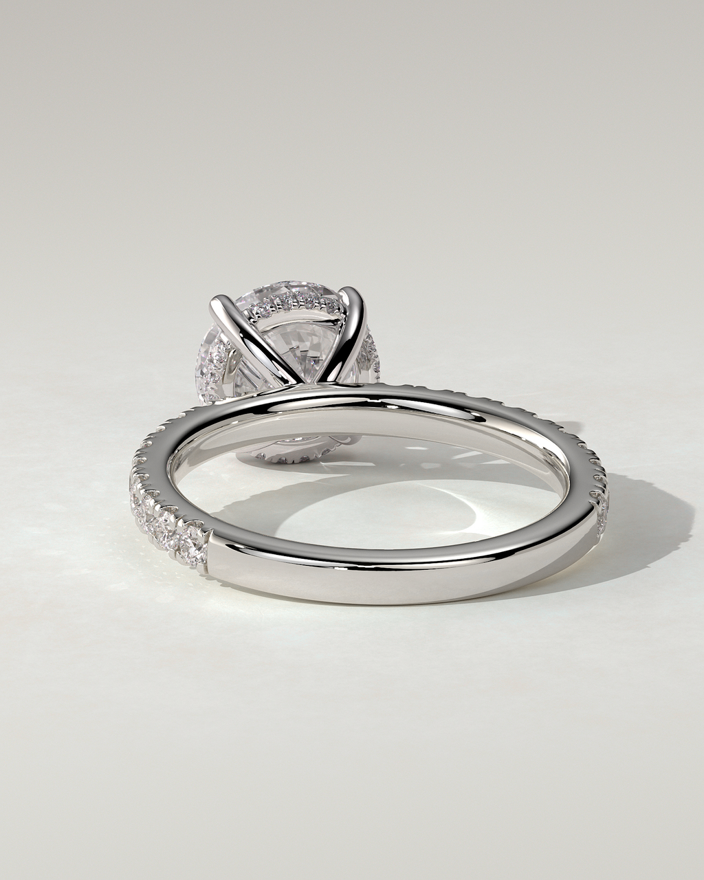 Charlie Solitaire Round Ring