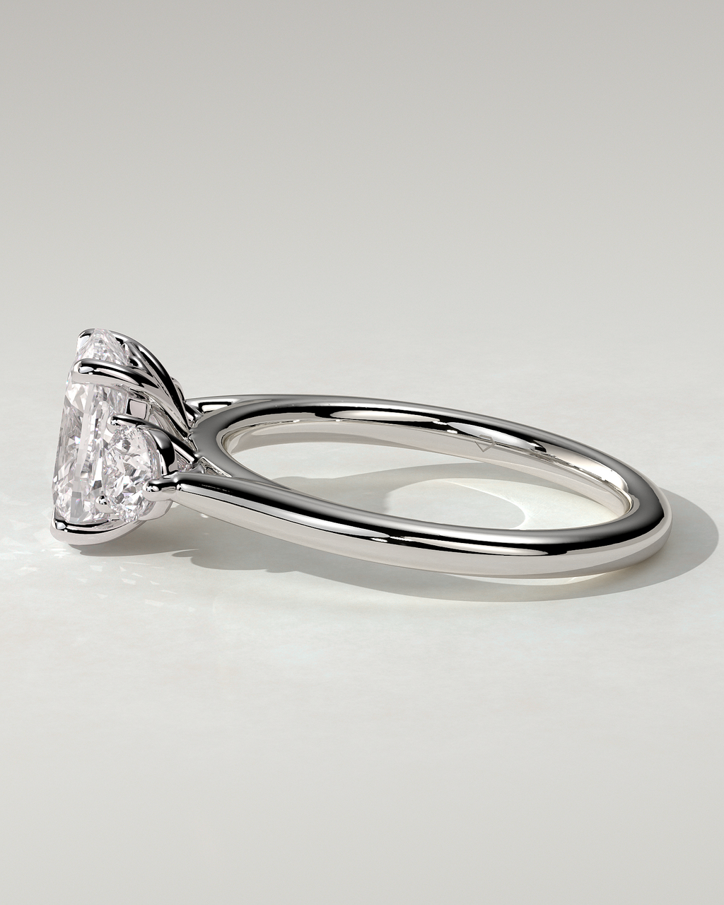 Charmaine Trilogy Cushion Ring