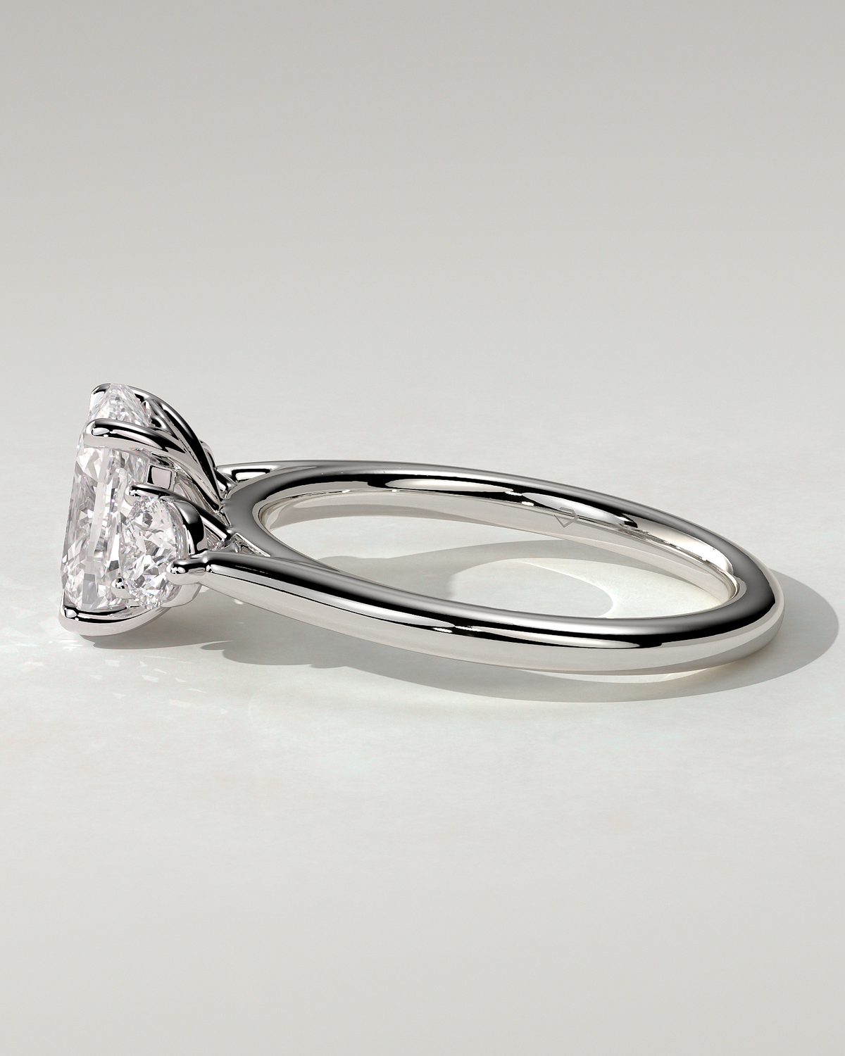 Charmaine Trilogy Cushion Ring